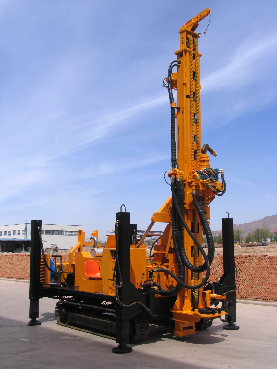 RC Machine Drill/Drilling Rig for Water Well Work with Compresor