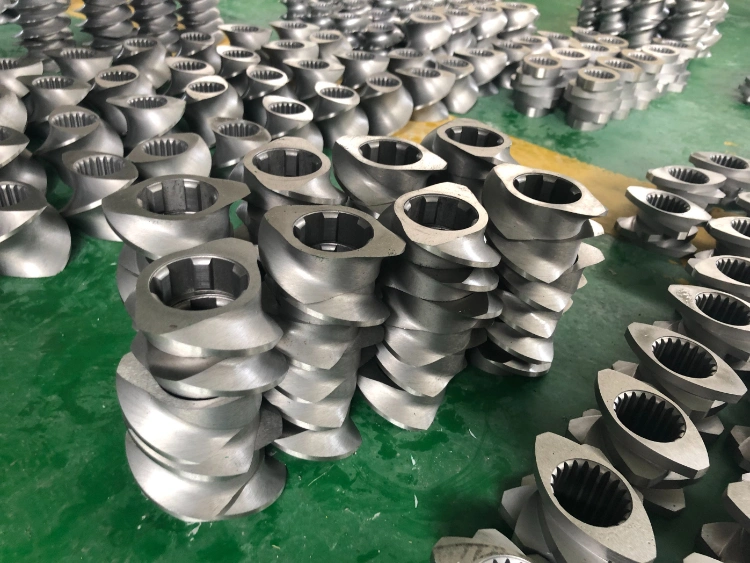 Plastic Screw Element and Barrel Core Shaft for Twin Screw Extruder