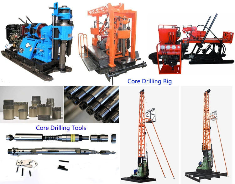 Nq 600m Horizontal 350m Upward Diamond Core Drill/Drilling Rig for Underground Mines