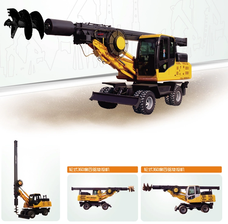 Engineering Ground Foundation Drill Rigs Mini Piling Rig for Sale