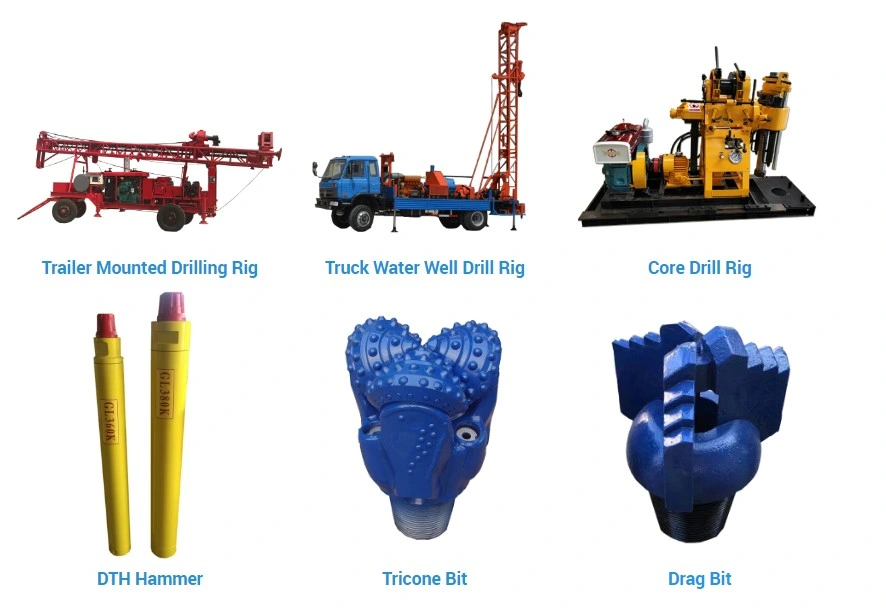 Air Reverse Circulation RC Drill/Drilling Rig for DTH Mning Drilling