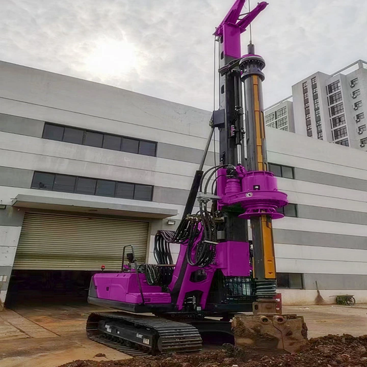 Rotary Drilling Rig Machine Construction Engineering Borehole Hydraulic Rotary Drill Rig