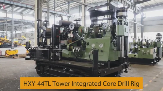 Hxy-44tl Spindle Type Crawler Tower Integrated Core Drill Rig