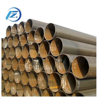 Fluid Pipe SSAW Welded Steel Pipe Low Pressure Fluid ERW Welded Spiral Steel Tube Used for Water Well Casing Pipe