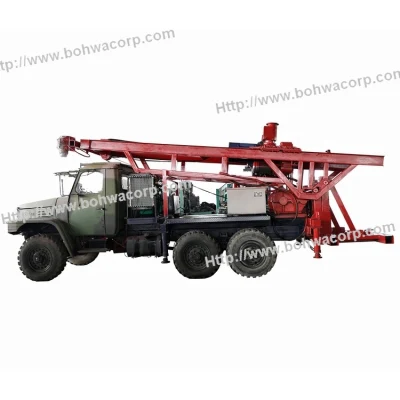 Truck Chassis Hydraulic Reverse Circulation Drill Machine RC Drilling Rig