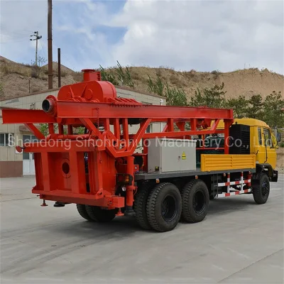 Big Hole Engineering Construction Drilling Rig Truck Mounted Mud Reverse Circulation Drill Rig