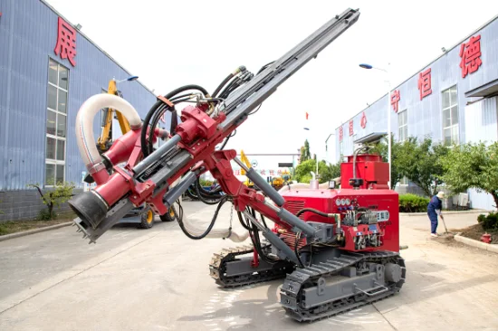 Fast Drilling Speed 58kw Separated DTH Surface Drill Rig Use for Stonework Engineering